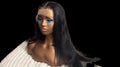 26" middle part 13x4 wig human hair